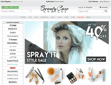 Tablet Screenshot of beautycarechoices.com